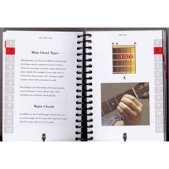 How to Play Guitar Book – Basics, Styles & Techniques – Spiral Instruction Guide - Picture 5 of 5